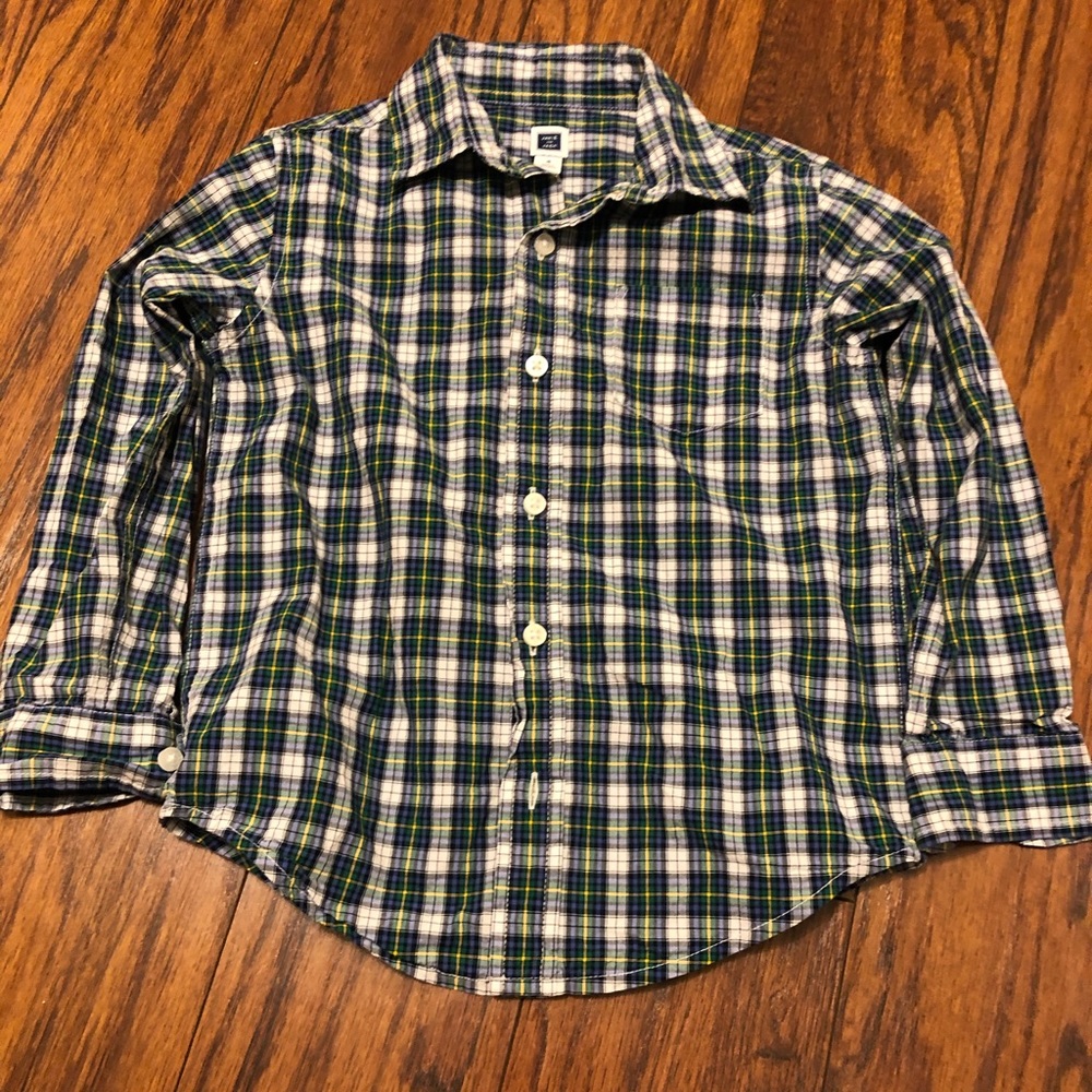 Janie & Jack plaid shirt